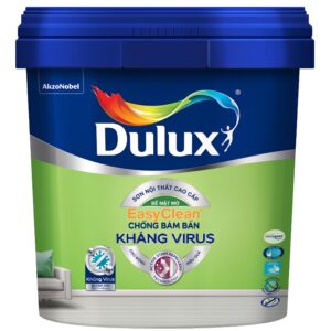 Sơn Dulux Easyclean chống bám bẩn kháng virus – bề mặt bóng 15L - Sơn Thiện Phát - Công Ty TNHH Thương Mại Dịch Vụ Xây Dựng Sơn Thiện Phát